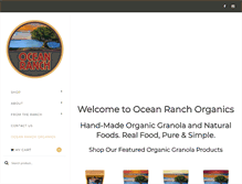 Tablet Screenshot of oceanranchorganics.com